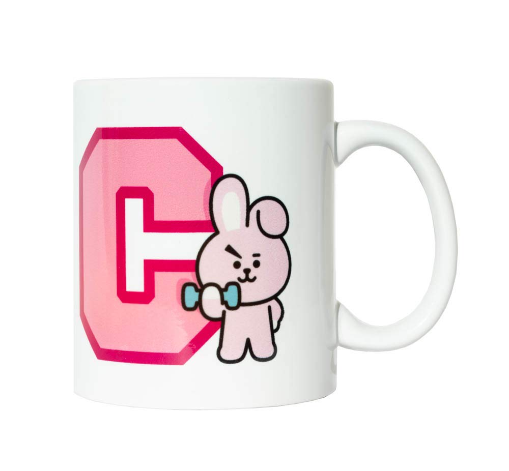 Grupo Erik Taza BT21 - Taza desayuno Cooky / Producto con licencia oficial