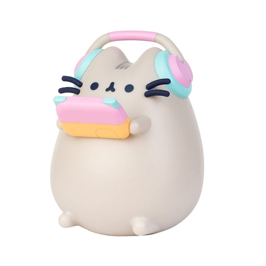 Lámpara Pusheen - Lámpara Gaming - Lámpara escritorio, 11x16x7cm - Decoración habitación - Gamer decoración - Luz nocturna infantil - Licencia oficial