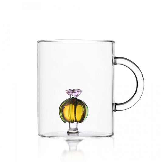 Taza con cactus con flores – Un desierto que se bebe