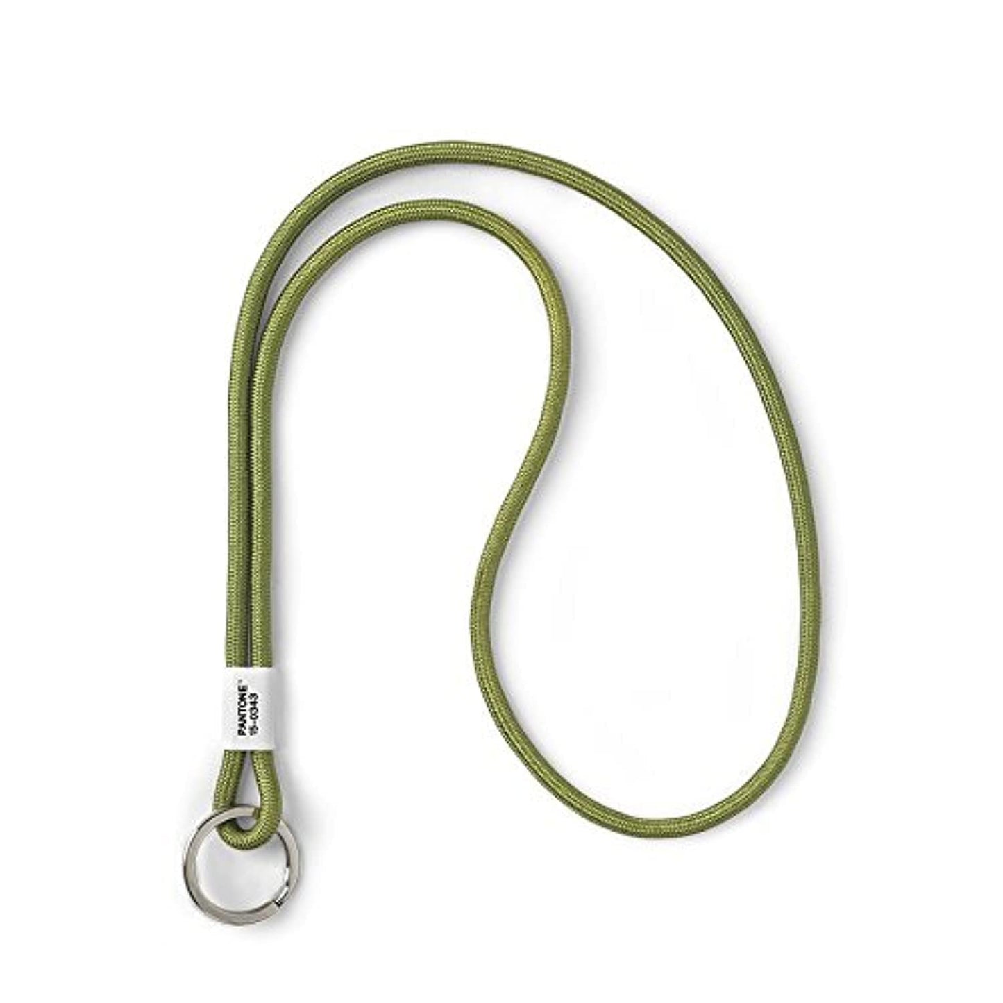 Pantone Diseño de llavero Key Chain Long, Green 15 – 0343, Verde