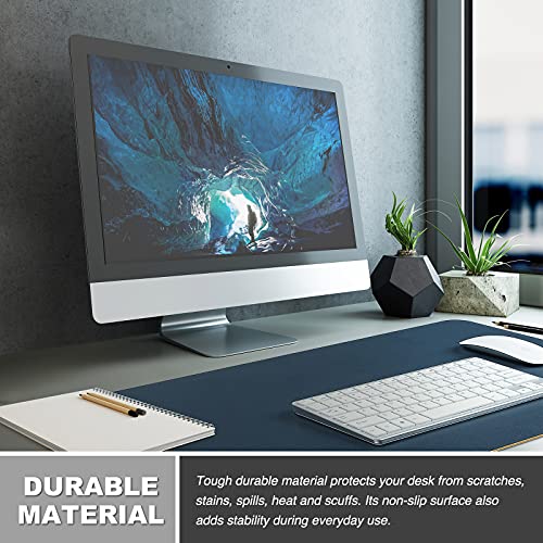 Protector de escritorio PU – Elegante, reversible y en varios colores