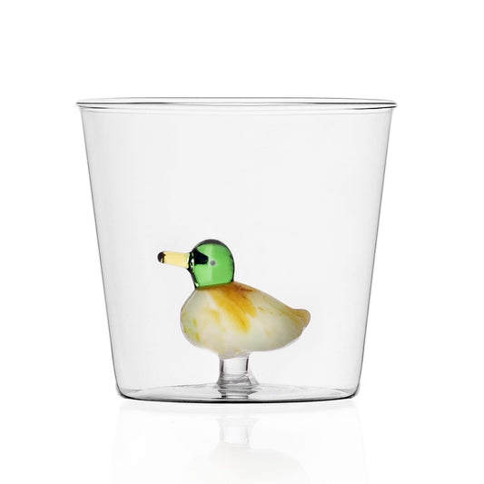 Vaso con pato – Un baño de diseño en tu bebida