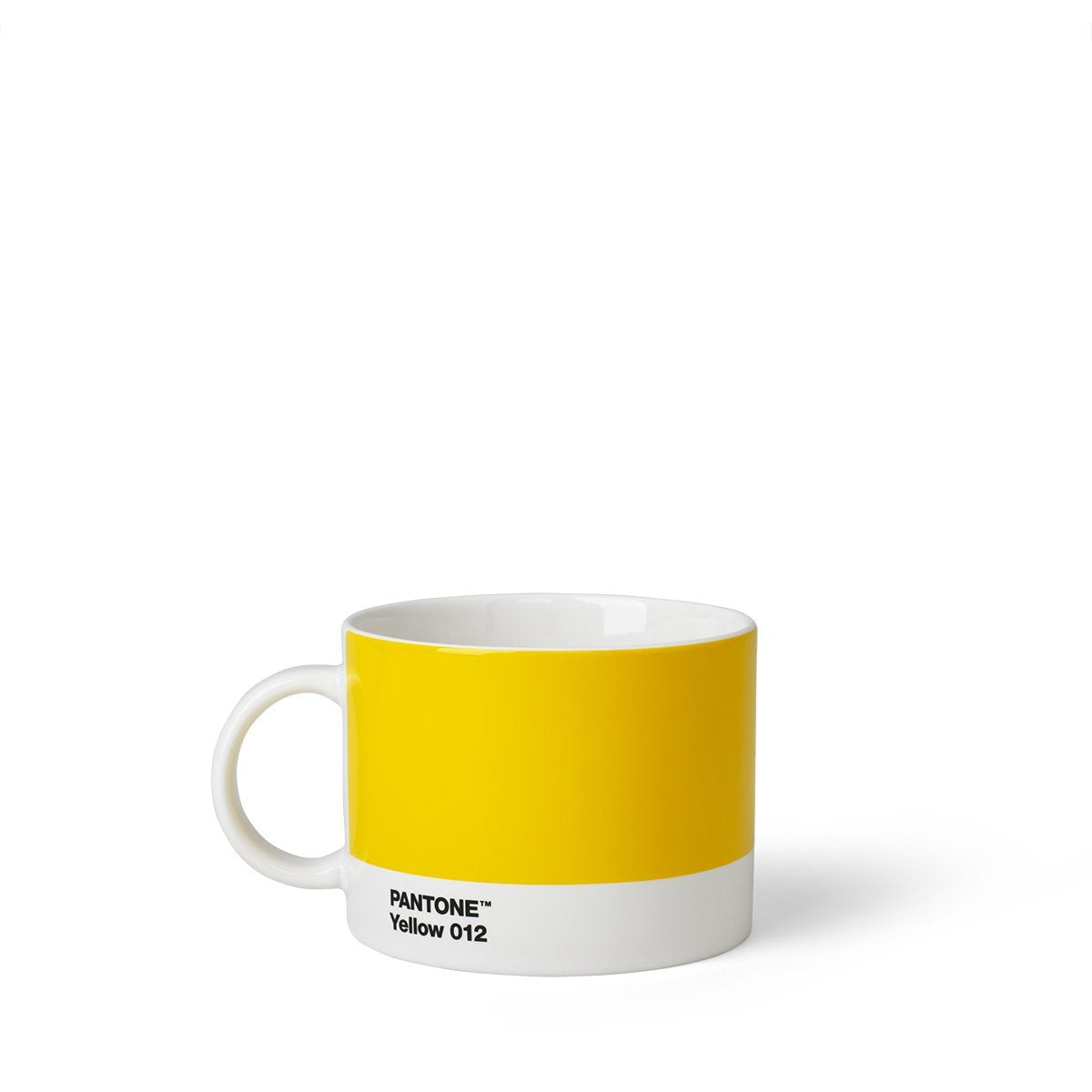 Copenhagen design Yellow Pantone Cup, Tea/Coffee mug, Fine China (Ceramic), 475 ml, 012 C, Porcelana, 1 Unidad (Paquete de 1)