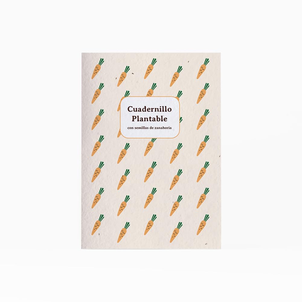 Cuaderno Plantable A5 – Tus Notas se Convierten en Zanahorias