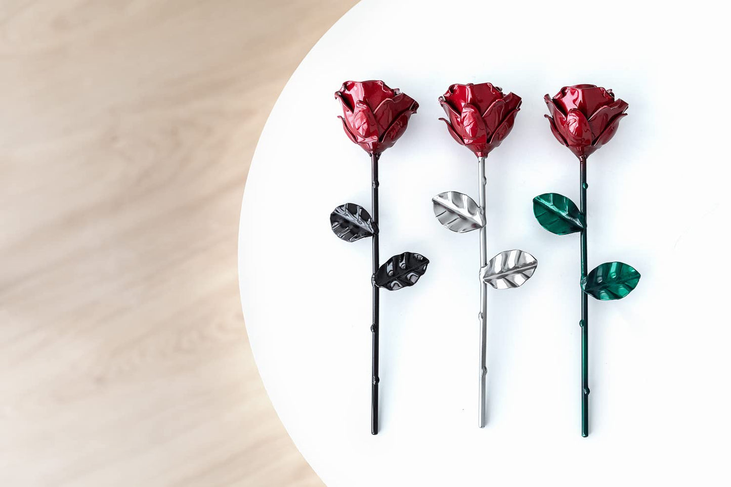 Rosa eterna de hierro – Amor que no se marchita