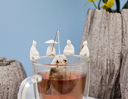 Ganchos de té pescador zen – Paciencia oriental en tu taza