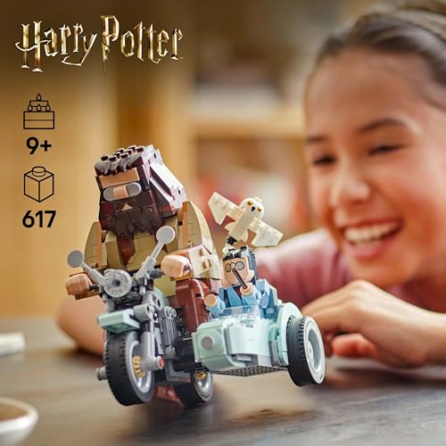 Moto de Hagrid LEGO – El viaje más mágico en piezas