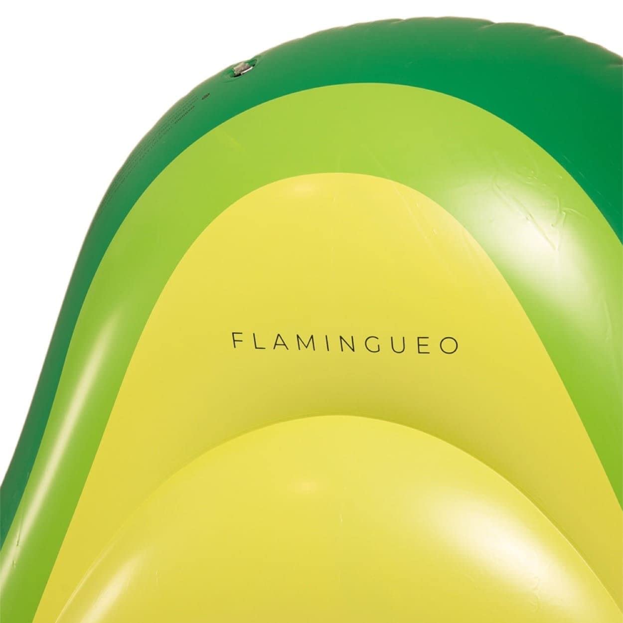 Flamingueo Flotador Aguacate Gigante - Colchoneta Hinchable para Piscina y Playa, Adultos, 160x125 cm