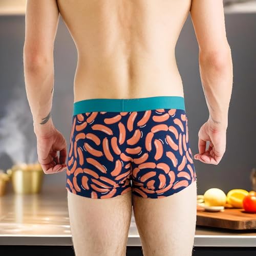 soxo Lata Calzoncillos Hombre Boxer Algodon Boxers Deportivos Regalos Originales L Chicken Sausages