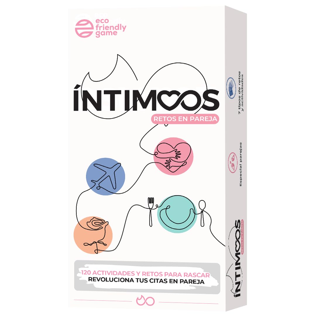 GUATAFAC INTIMOOS RETOS EN Pareja - Ideas de Citas Increibles - Rasca la Carta y Vive una de Tus Mejores Citas- Regalo Pareja, Navidad, San Valentin, Aniversario