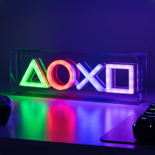 Modo Play – Luz neón LED con los iconos de PlayStation