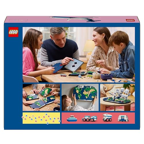 Momentos de Viaje LEGO – Construid juntos un mapamundi lleno de recuerdos