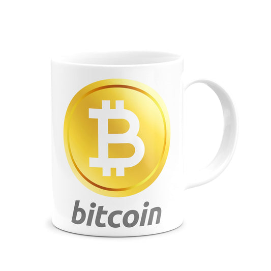 Taza Bitcoin “To the moon” – Para holders con cafeína en vena