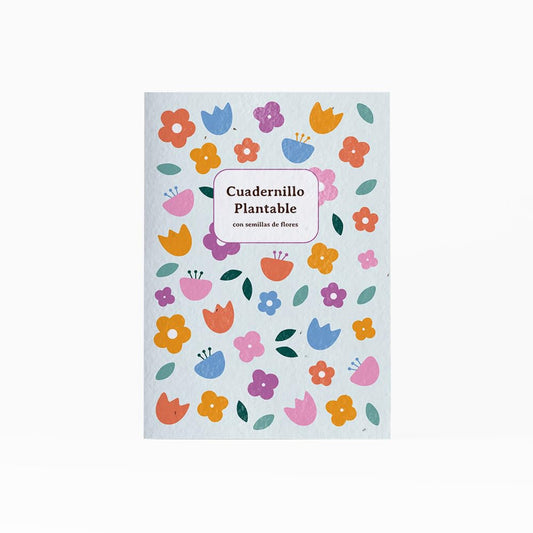 Cuaderno Plantable A5 – Convierte tus Apuntes en Flores