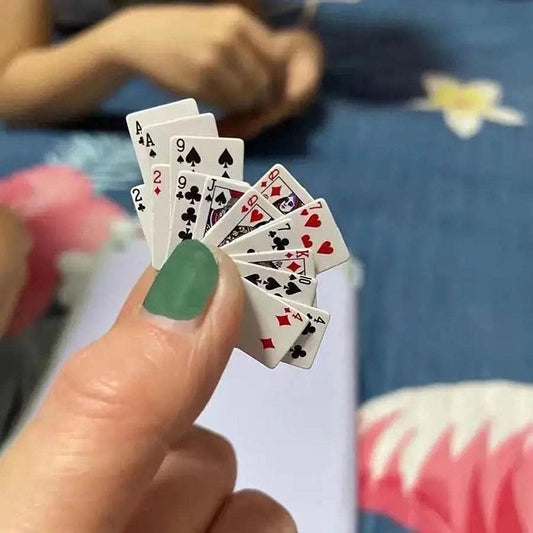 Mini baraja de póker – Clásico en versión diminuta