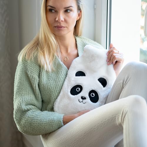 soxo Peluche Bolsa Agua Caliente Hot Water Bottle With Cover Bolsas De Agua Caliente Para Cama Panda