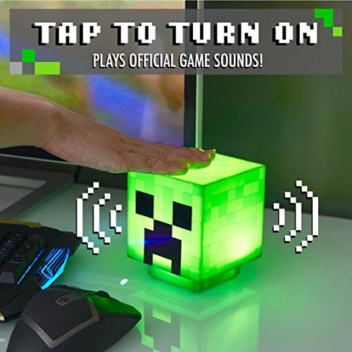Lámpara Creeper – Iluminación Minecraft con pixel glow