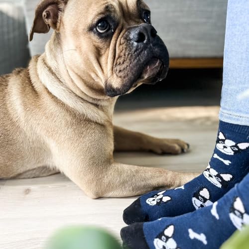 soxo Gato Perro Calcetines Mujer Divertidos Regalos Para Hombre Originales Regalo 40-45 Perro