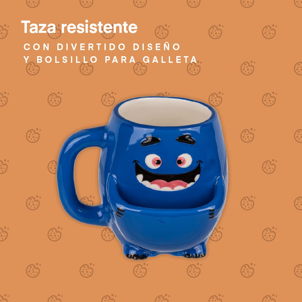 Tazas graciosas con frase Tazas originales para regalar Regalos originales para hombre y mujer Caja regalo cumpleaños Amigo invisible (Taza Galleta)