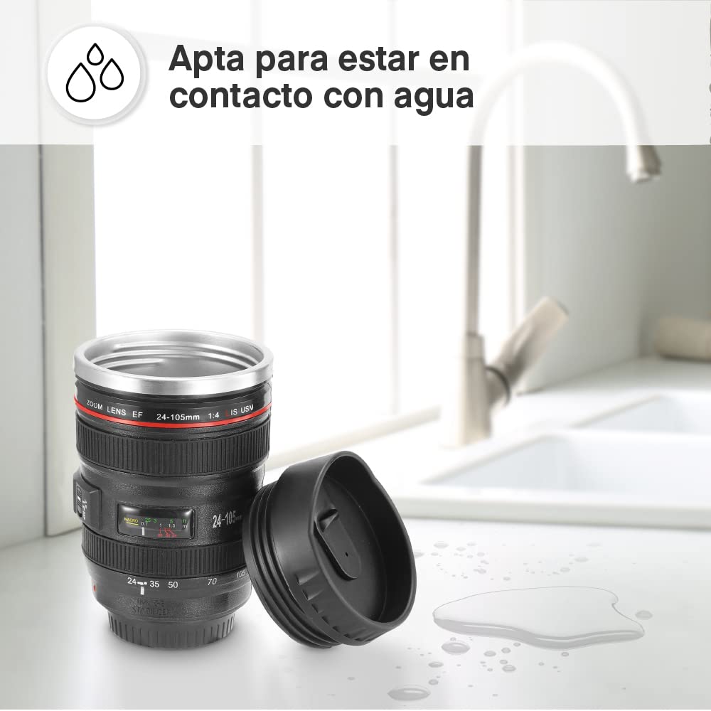 Tazas graciosas con frase Tazas originales para regalar Regalos originales para hombre y mujer Caja regalo cumpleaños Amigo invisible (Objetivo Camara)