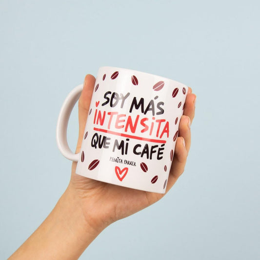 Pedrita Parker Taza desayuno Taza café original -Intensita - Taza cerámica de 350 ml