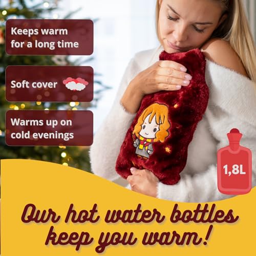 Wizarding World Harry Potter Peluche Bolsa Agua Caliente Hot Water Bottle With Cover Bolsas De Agua Caliente Hermione