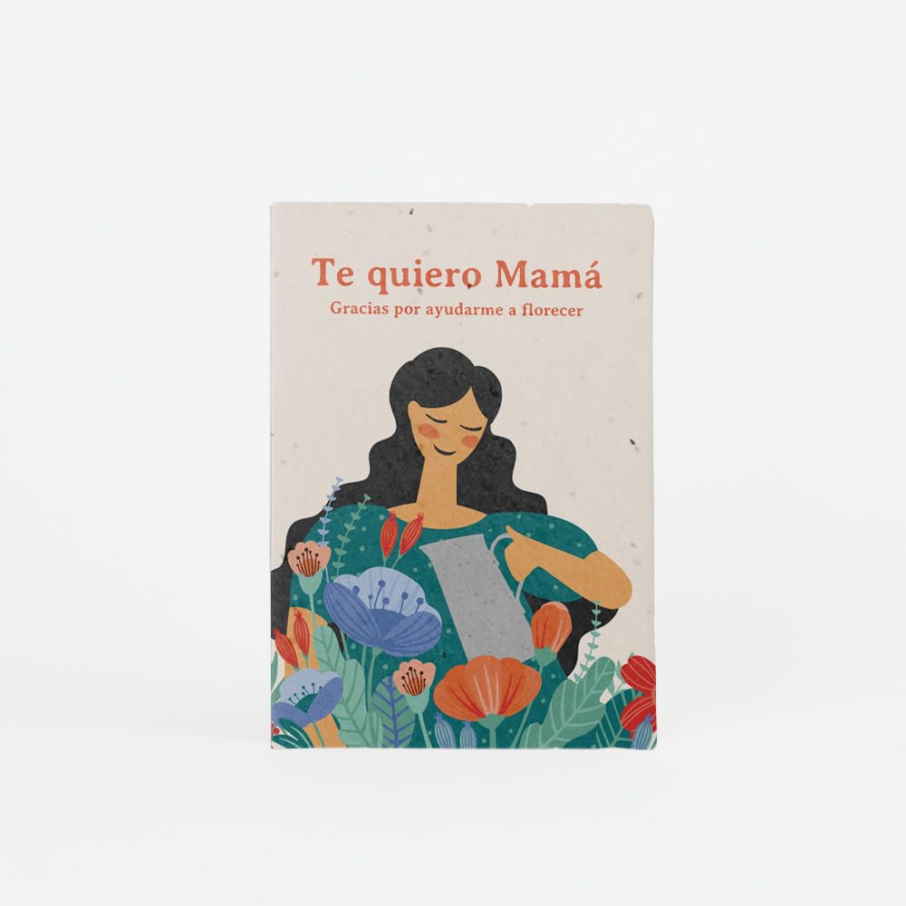 Postal Plantable Mamá – Un "Te Quiero" que Echa Raíces