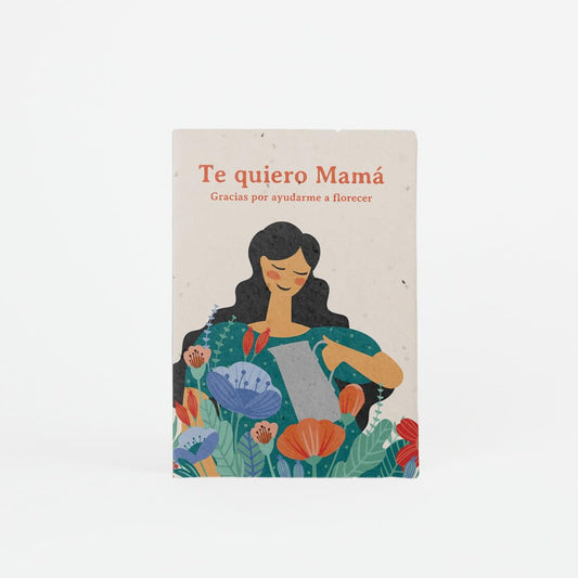 Postal Plantable Mamá – Un "Te Quiero" que Echa Raíces