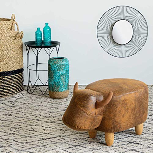Taburete vaca marrón La Vache – Una vaca con patas muy decorativas
