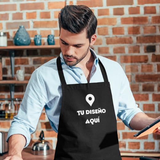Delantal personalizado – Cocina con tu propio nombre