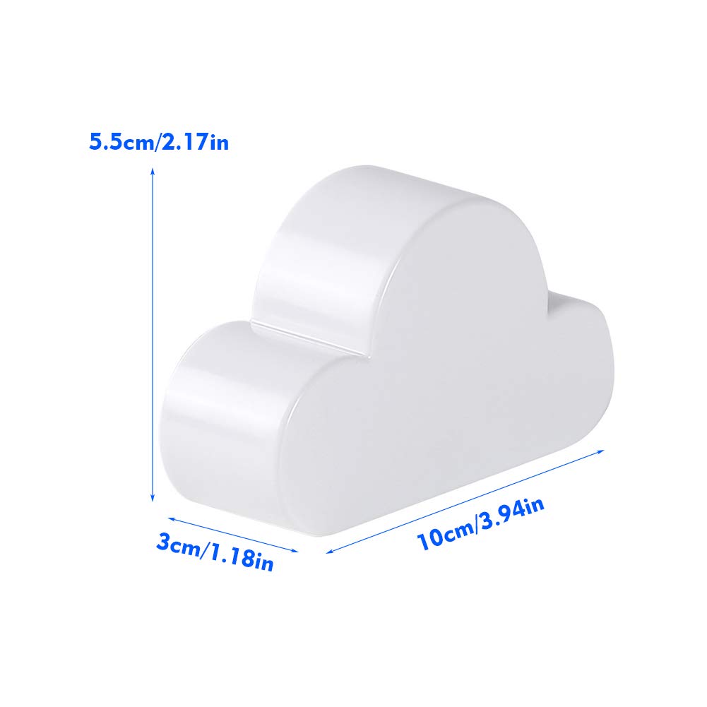 EQLEF llavero magnetico pared, soporte de llave magnética fuerte en la nube soporte de imán de llave de gancho pegajoso 1 pieza (1)