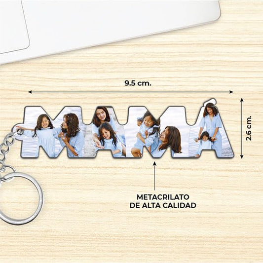 Llavero personalizado – Amor en foto y calendario