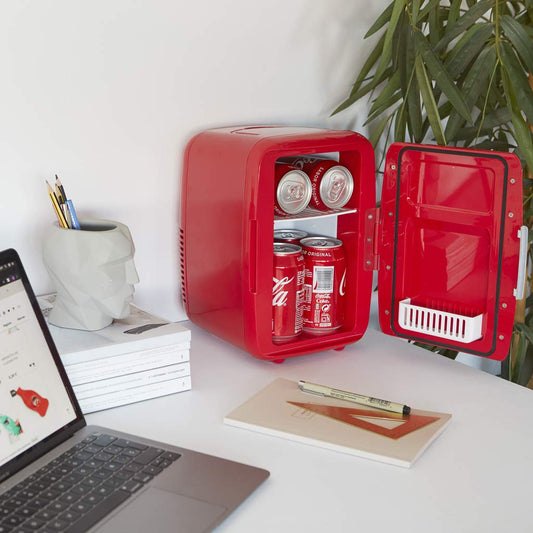 Mini nevera retro – Estilo clásico, frescor moderno