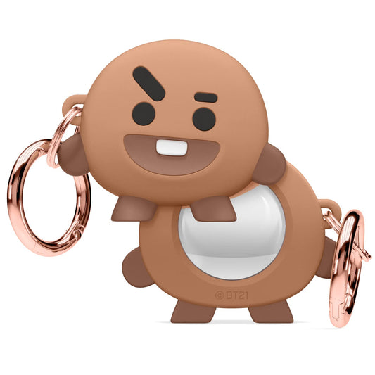 Funda AirTag Tata – Diseño BT21 en silicona premium
