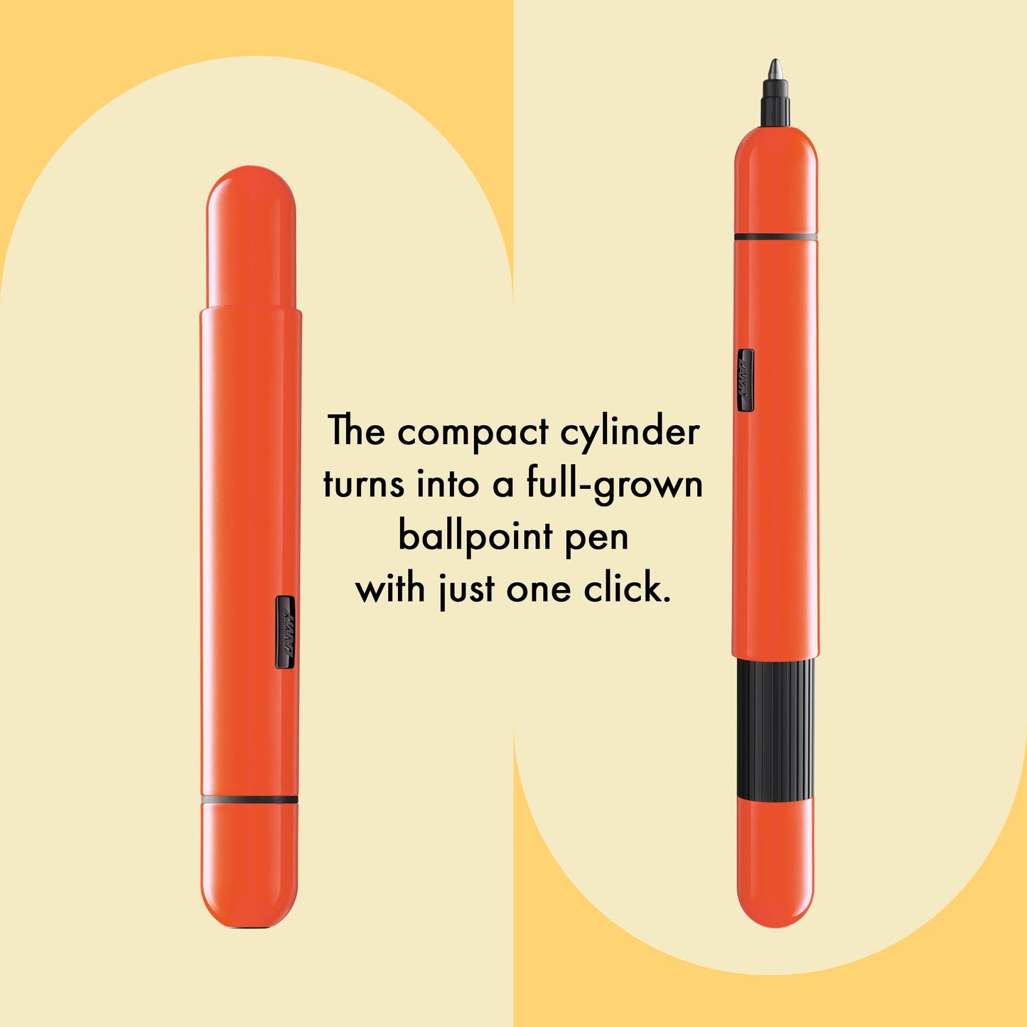 Lamy Pico – Bolígrafo retráctil en naranja láser