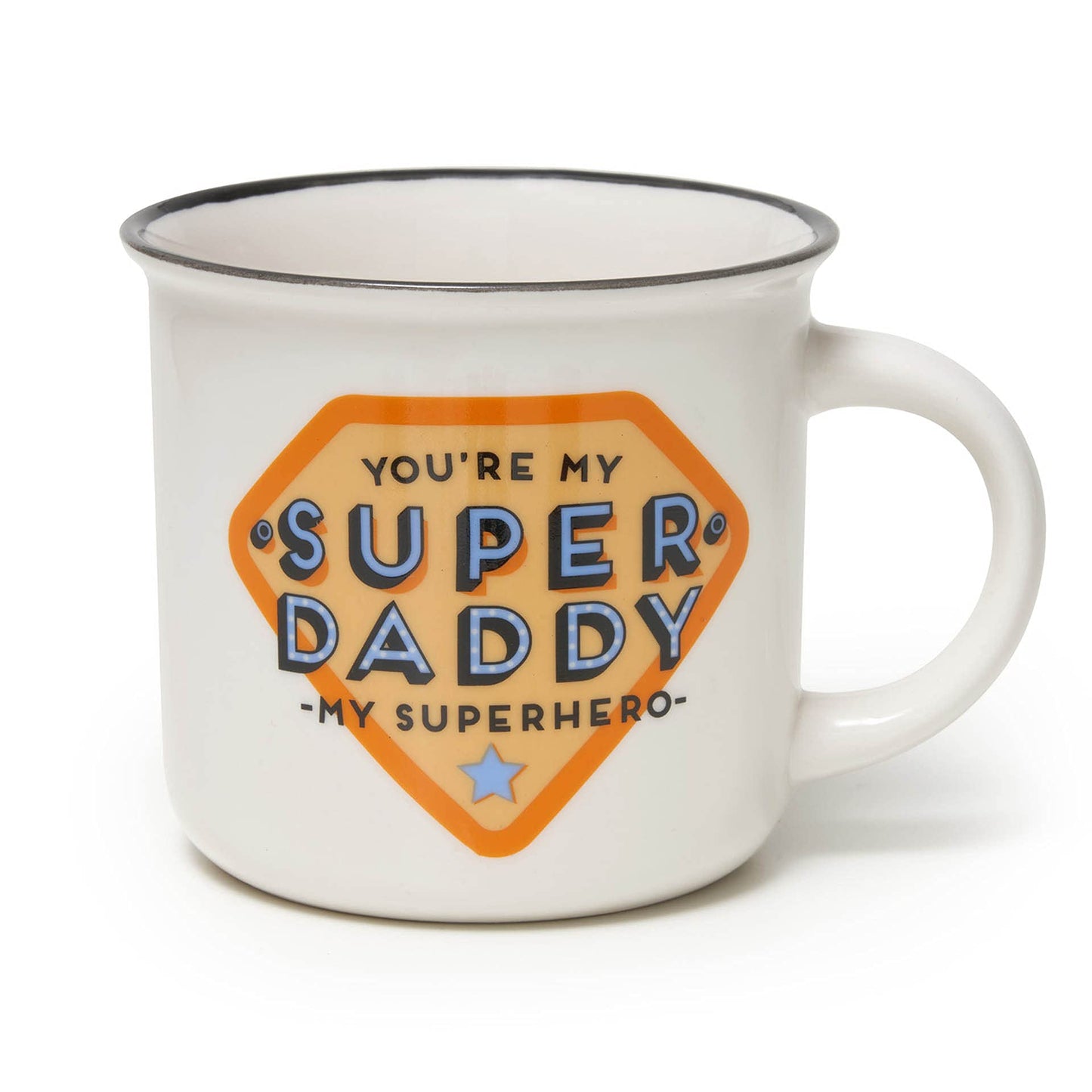 Legami Cup-Puccino Daddy - Taza de porcelana, multicolor