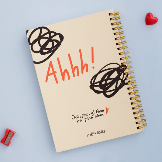 Libreta “Todo mal” – Para días de drama productivo