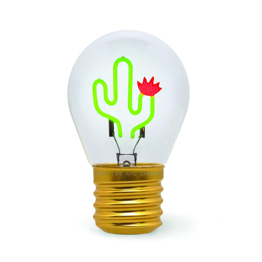 Lámpara bombilla “Cactus” – Luz con espinas de estilo