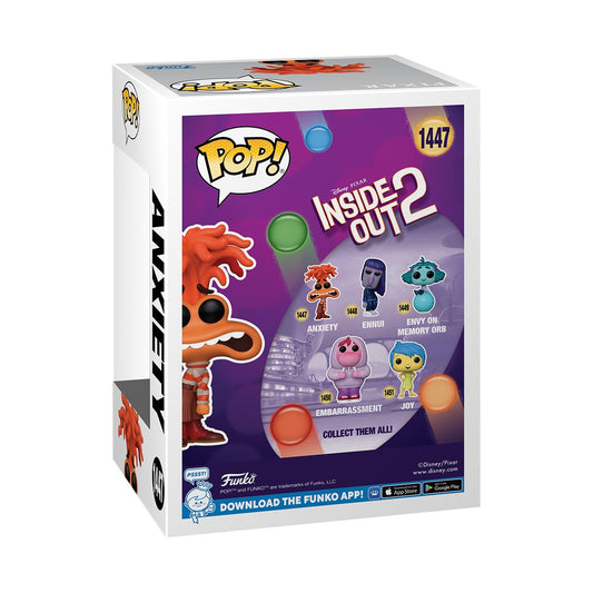Funko Pop! Ansiedad (Inside Out 2) – Tu Estrés Nunca Fue Tan Adorable