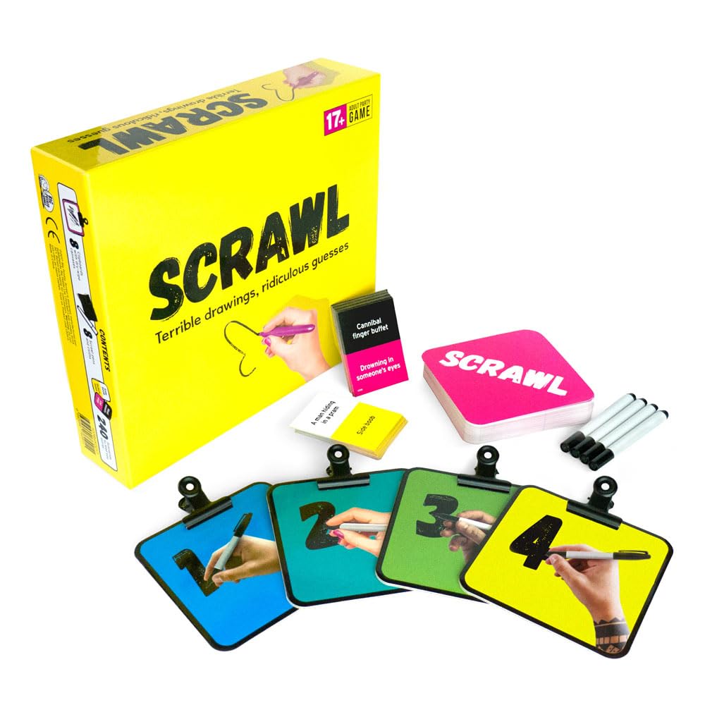 Scrawl – El Juego de los Dibujos Desastrosos y las Risas Aseguradas