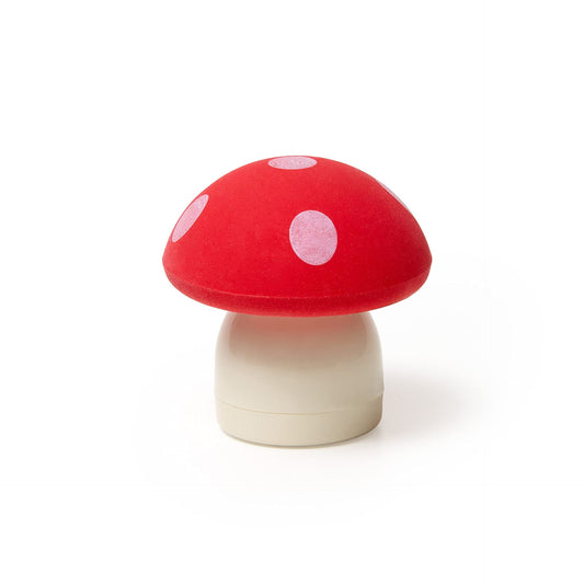 Legami - Goma con sacapuntas Magic Mushroom, 0,4 x 5 cm, versión roja, para borrar y templar con precisión, goma con sacapuntas en forma de hongo