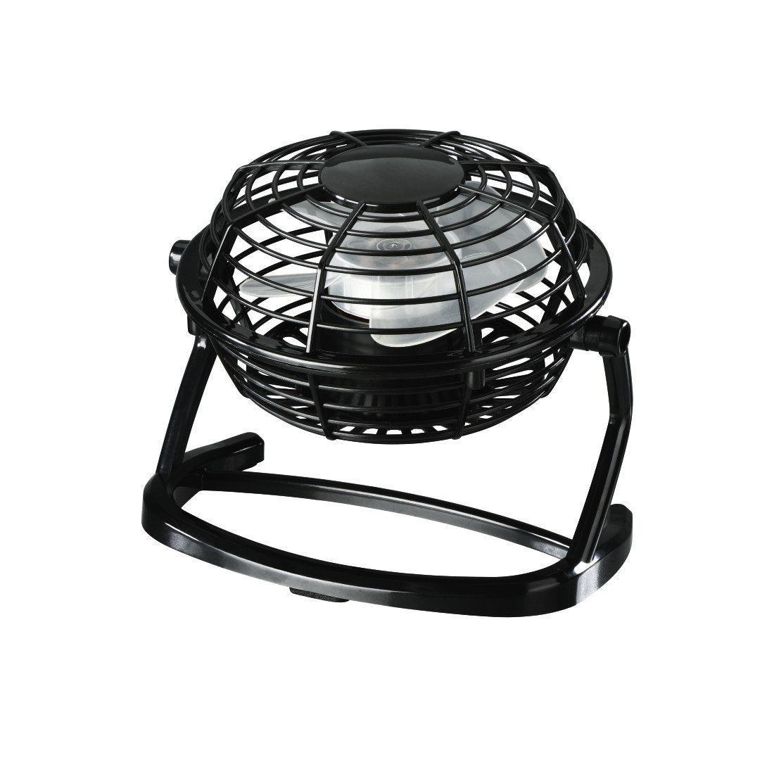 Hama USB Desk Fan Negro - Ventilador, ventilador de mesa con USB (Negro)