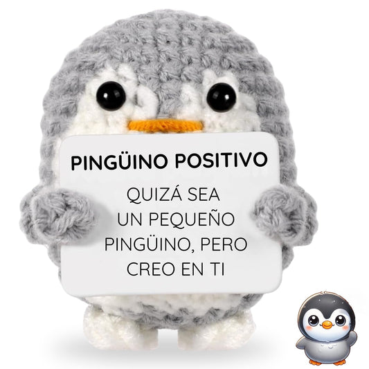 Pingüino positivo – Mensajes felices en un pingüino