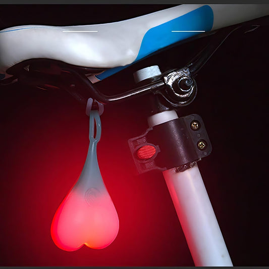Luz roja de bici “balls” – Ilumina con gracia tus pedaladas