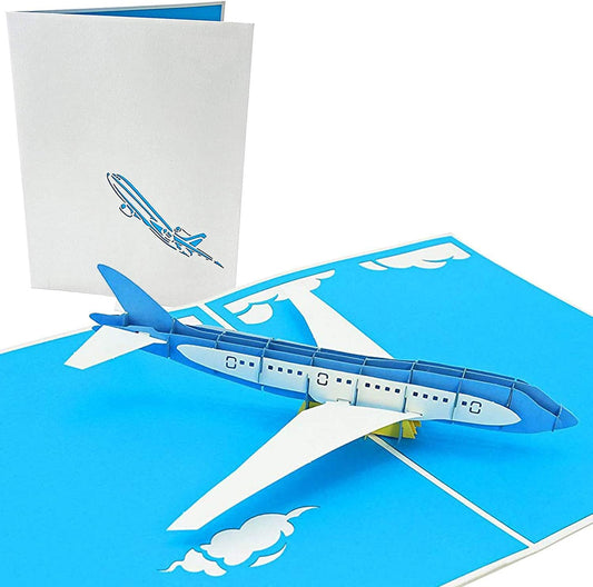 Tarjeta pop-up avión – Sorpresa con alas