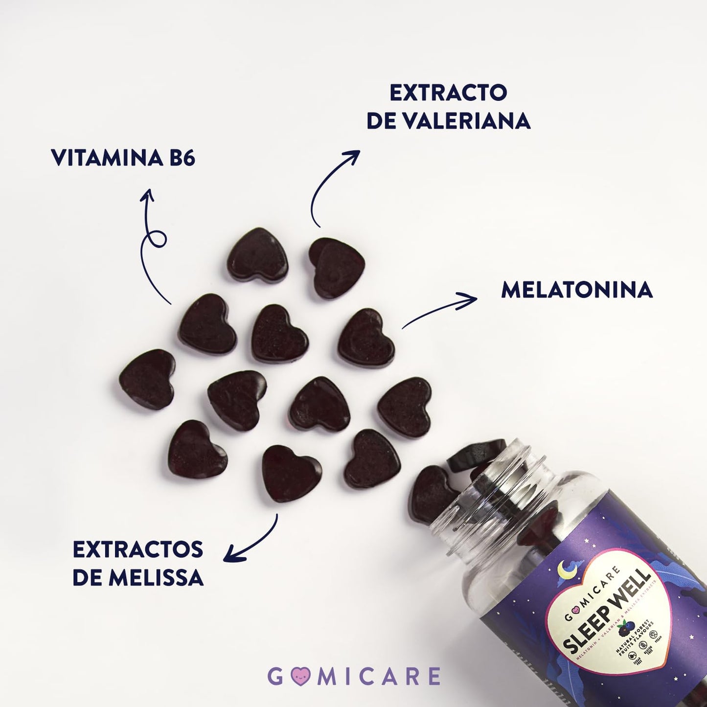 Gominolas de melatonina – Duerme bien, sin efectos raros