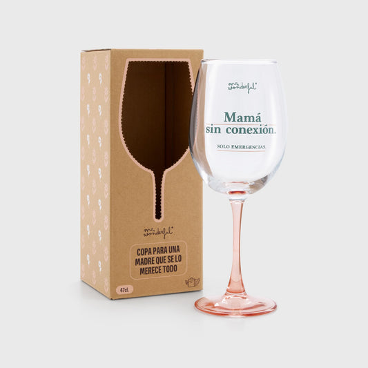 Copa “Mamá sin conexión” – Solo responde al vino