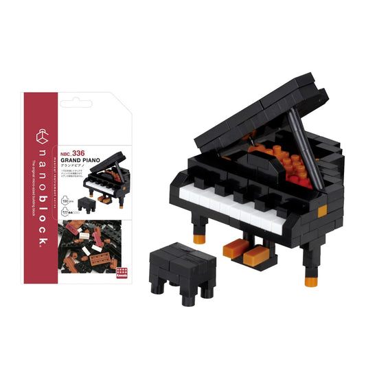 Piano de cola en miniatura Nanoblock – Musicalidad en formato micro
