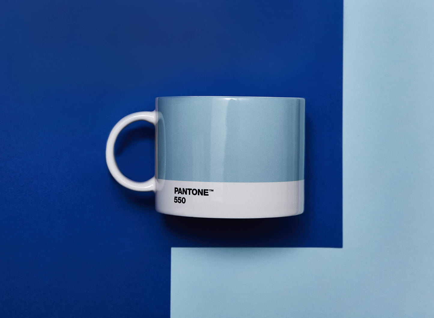 Copenhagen design Pantone Cup, Tea/Coffee mug, Fine China (Ceramic), 475 ml, Light Blue, 550 C, Porcelana, One Size