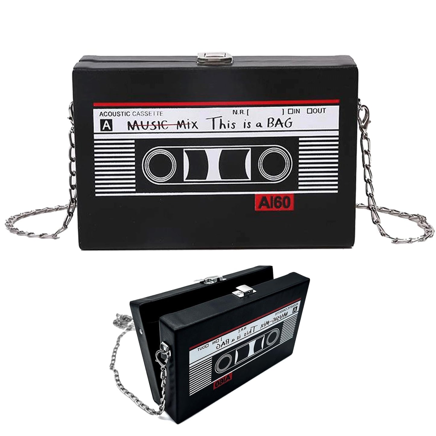 Bolso Bandolera Radio Cassette – Nostalgia Disco de los 90